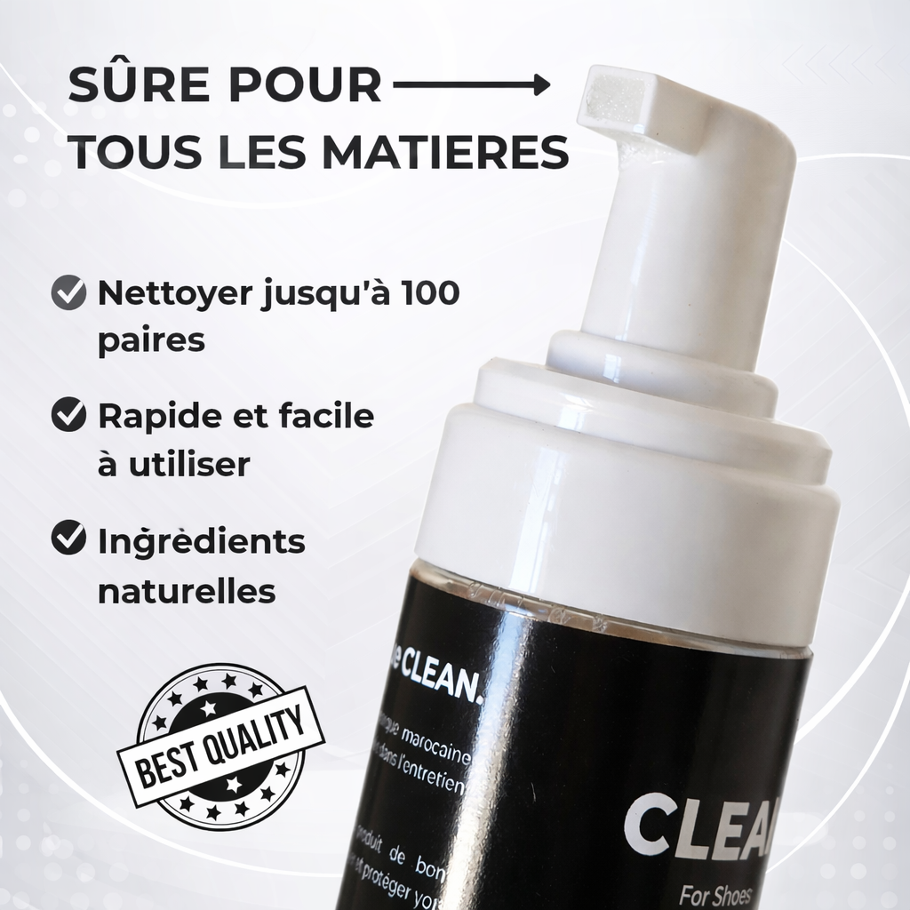 CLEANSHOEZZ Shoe Foam Cleaner
